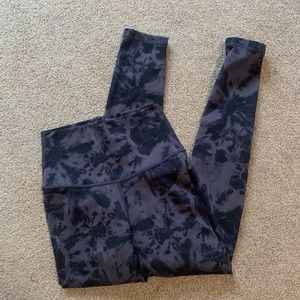 dye pattern align like legging